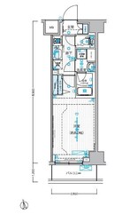 ＭＡＸＩＶ西川口ＤＵＥの物件間取画像